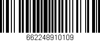 Código de barras (EAN, GTIN, SKU, ISBN): '662248910109'