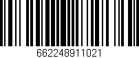 Código de barras (EAN, GTIN, SKU, ISBN): '662248911021'