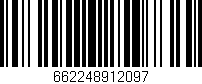 Código de barras (EAN, GTIN, SKU, ISBN): '662248912097'