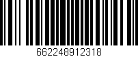 Código de barras (EAN, GTIN, SKU, ISBN): '662248912318'