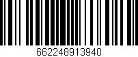 Código de barras (EAN, GTIN, SKU, ISBN): '662248913940'