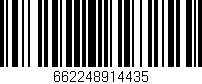 Código de barras (EAN, GTIN, SKU, ISBN): '662248914435'