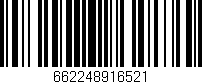 Código de barras (EAN, GTIN, SKU, ISBN): '662248916521'