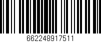 Código de barras (EAN, GTIN, SKU, ISBN): '662248917511'