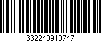 Código de barras (EAN, GTIN, SKU, ISBN): '662248918747'