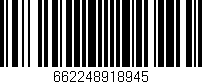 Código de barras (EAN, GTIN, SKU, ISBN): '662248918945'