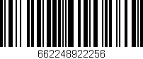 Código de barras (EAN, GTIN, SKU, ISBN): '662248922256'