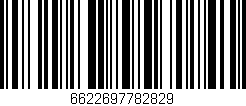 Código de barras (EAN, GTIN, SKU, ISBN): '6622697782829'