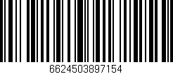 Código de barras (EAN, GTIN, SKU, ISBN): '6624503897154'