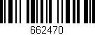 Código de barras (EAN, GTIN, SKU, ISBN): '662470'