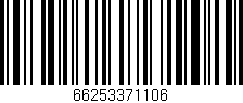 Código de barras (EAN, GTIN, SKU, ISBN): '66253371106'