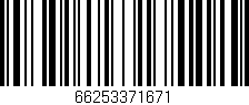 Código de barras (EAN, GTIN, SKU, ISBN): '66253371671'