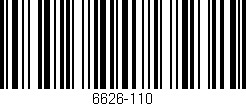 Código de barras (EAN, GTIN, SKU, ISBN): '6626-110'