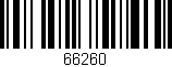 Código de barras (EAN, GTIN, SKU, ISBN): '66260'
