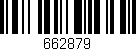Código de barras (EAN, GTIN, SKU, ISBN): '662879'