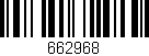 Código de barras (EAN, GTIN, SKU, ISBN): '662968'