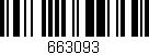 Código de barras (EAN, GTIN, SKU, ISBN): '663093'
