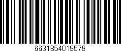 Código de barras (EAN, GTIN, SKU, ISBN): '6631854019579'