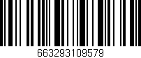 Código de barras (EAN, GTIN, SKU, ISBN): '663293109579'