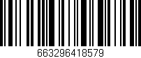 Código de barras (EAN, GTIN, SKU, ISBN): '663296418579'