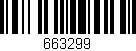 Código de barras (EAN, GTIN, SKU, ISBN): '663299'