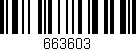 Código de barras (EAN, GTIN, SKU, ISBN): '663603'