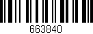 Código de barras (EAN, GTIN, SKU, ISBN): '663840'