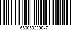Código de barras (EAN, GTIN, SKU, ISBN): '6638682908471'