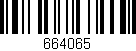 Código de barras (EAN, GTIN, SKU, ISBN): '664065'