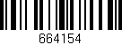 Código de barras (EAN, GTIN, SKU, ISBN): '664154'