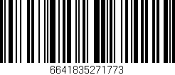 Código de barras (EAN, GTIN, SKU, ISBN): '6641835271773'
