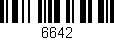 Código de barras (EAN, GTIN, SKU, ISBN): '6642'