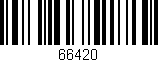 Código de barras (EAN, GTIN, SKU, ISBN): '66420'