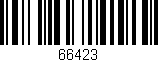 Código de barras (EAN, GTIN, SKU, ISBN): '66423'