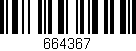 Código de barras (EAN, GTIN, SKU, ISBN): '664367'