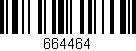Código de barras (EAN, GTIN, SKU, ISBN): '664464'