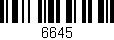 Código de barras (EAN, GTIN, SKU, ISBN): '6645'