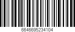 Código de barras (EAN, GTIN, SKU, ISBN): '6646695234104'