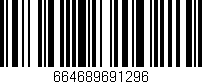 Código de barras (EAN, GTIN, SKU, ISBN): '664689691296'