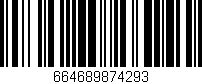 Código de barras (EAN, GTIN, SKU, ISBN): '664689874293'
