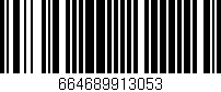 Código de barras (EAN, GTIN, SKU, ISBN): '664689913053'