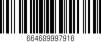 Código de barras (EAN, GTIN, SKU, ISBN): '664689997916'