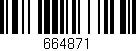 Código de barras (EAN, GTIN, SKU, ISBN): '664871'