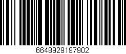 Código de barras (EAN, GTIN, SKU, ISBN): '6648929197902'
