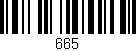 Código de barras (EAN, GTIN, SKU, ISBN): '665'