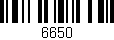 Código de barras (EAN, GTIN, SKU, ISBN): '6650'