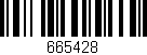 Código de barras (EAN, GTIN, SKU, ISBN): '665428'