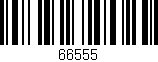 Código de barras (EAN, GTIN, SKU, ISBN): '66555'