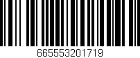 Código de barras (EAN, GTIN, SKU, ISBN): '665553201719'