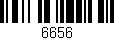 Código de barras (EAN, GTIN, SKU, ISBN): '6656'